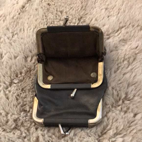 Vintage Double Compartment Coin Pouch - Picture 3 of 5